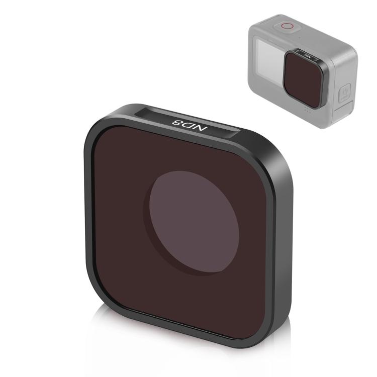 PULUZ Нейтрально-серый фильтр ND8 для экшн-камер GoPro HERO13 Black /12 Black /11 Black /11 Black Mini /10 Black /9 Black