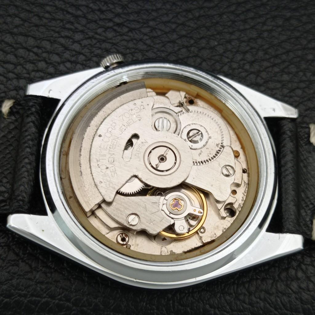ЯПОНСКИЕ ВИНТАЖНЫЕ ОТРЕМОНТИРОВАННЫЕ АВТОМАТИЧЕСКИЕ МУЖСКИЕ ЧАСЫ SEIKO 5 С ЗЕЛЕНЫМ ЦИФЕРБЛАТОМ a446688-1