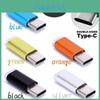 Премиум 3 шт. Металлический Micro USB на USB-C Type-C Синхронный Зарядный Адаптер для Бесшовного Подключения