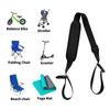 Universal Padded Carrying Strap Adjustable Scooter Antislip Shoulder Straps for Bikes and Chairs