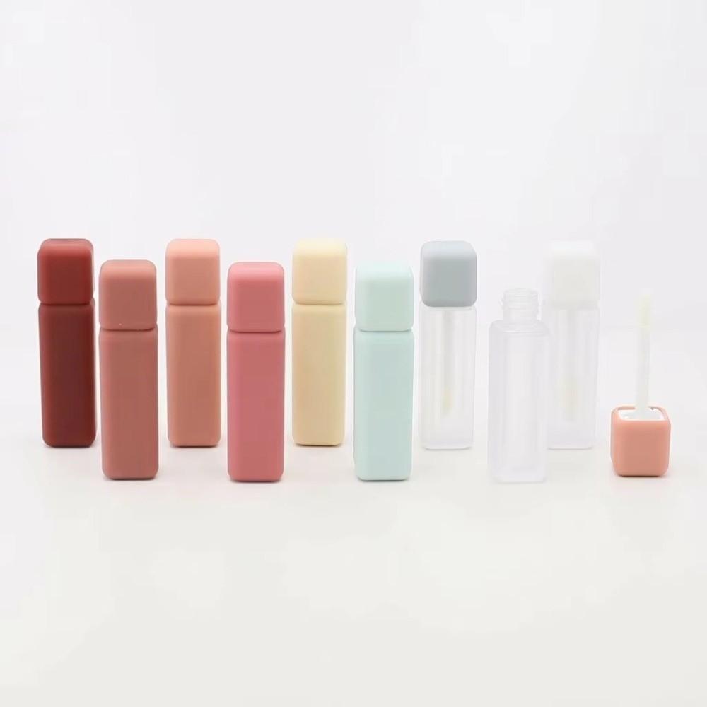 Wand Applicator Lip Gloss Container 5ml Refillable Lip Bottle Cosmetic Tube Makeup Sample Bottle