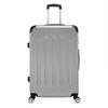 Портативный чемодан на колесиках из АБС-пластика 3-в-1, 20/24/28 дюймов, серый