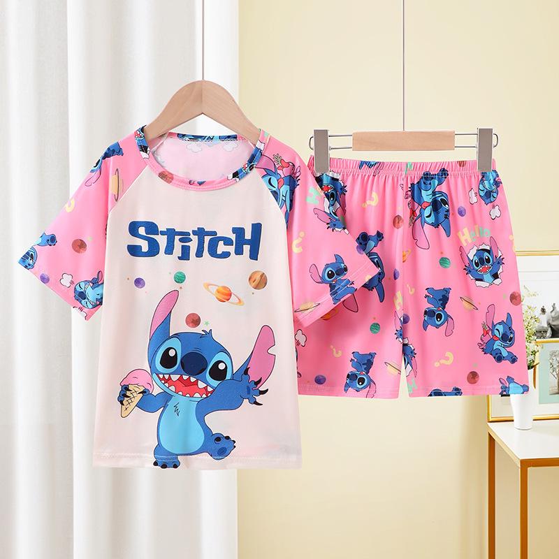Southeast Asia Kids' Demon Slayer Pajamas: Long Sleeve & Pants Set for Girls