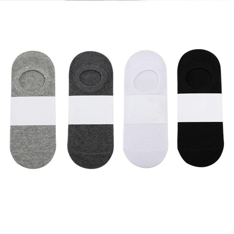 5 пар тонких мужских носков из цельного хлопка на весну, лето и осень, невидимые носки с защитой от запаха, носки-лодочки с коротким носком
