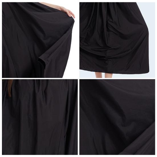 Портативная раздевалка, черная палатка для переодевания для танцоров, укрытие для переодевания, занавеска