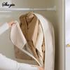 Visible Compression Hanging Bag for down Jacket - Dust Cover Clothes Storage Wardrobe Organizer for Household