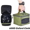 LEO FISHING New Square 600D Oxford Cloth Baitcasting Fishing Reel Protective Box Reel Carrying Case Fishing Reel Bag for Fishing Gears