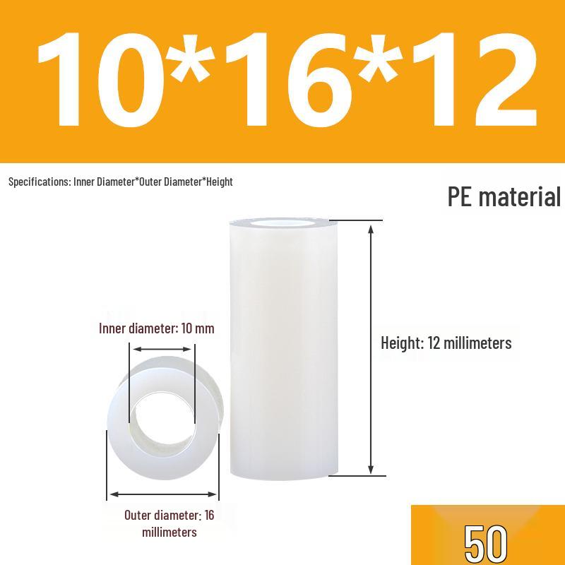 Plastic Insulating Spacer Sleeves M5-M12
