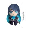 20cm Cute Ado Hibana Plush Doll Blue Virtual Singer Kimono Girl Plush Toy Cartoon Anime Stuffed Toy Creative Birthday Gift