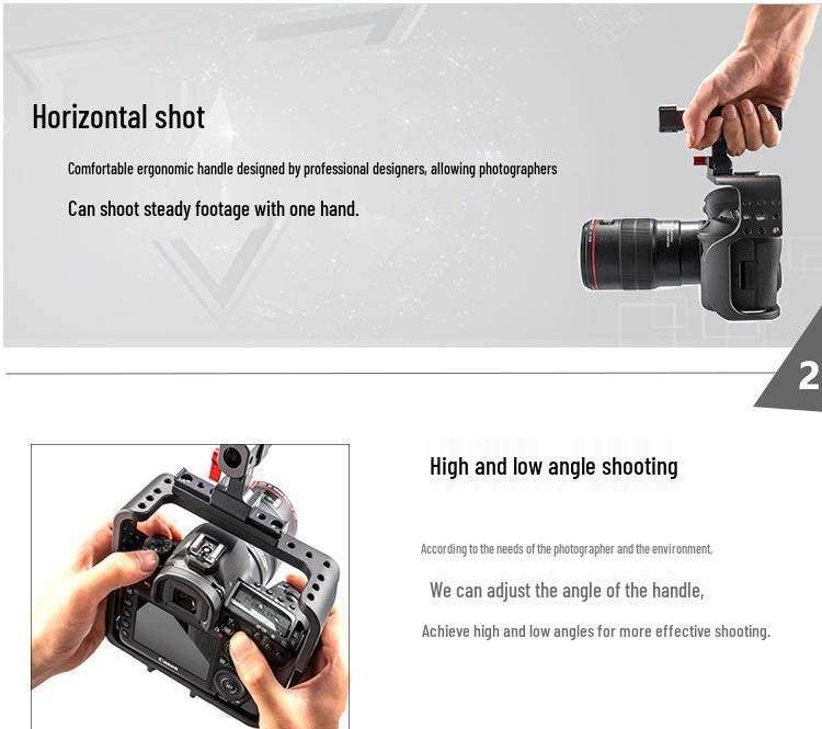 Клетка для камеры для Canon 5D MARK IV, 5D4, 5D3, аксессуары для микросъемки и свадебных съемок
