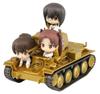 PairDot Girls Panzer 38t Tank Type Ending Friendly Match Team 3 Figures Total Length 82mm Finished Product PD21SP & B/C Ver. (Turtle Included)