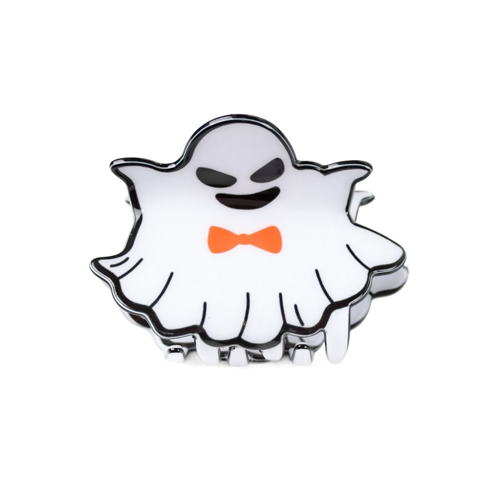 Halloween Butterfly Hair Clip Skeleton Halloween Shark Clip Funny Ghost Hair Claw  Female/Girls