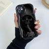 LZ13 Death Prayer Grim Reaper Skull Прозрачные мягкие волнистые чехлы для телефонов для iPhone 15 13 Pro Max 12 mini 14 8 Plus XS Max XR 6 Защитная задняя крышка