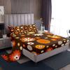 Bohemian Pattern Bed Hat Four-Piece Bedding Set Bedroom Dormitory Bedding Decoration