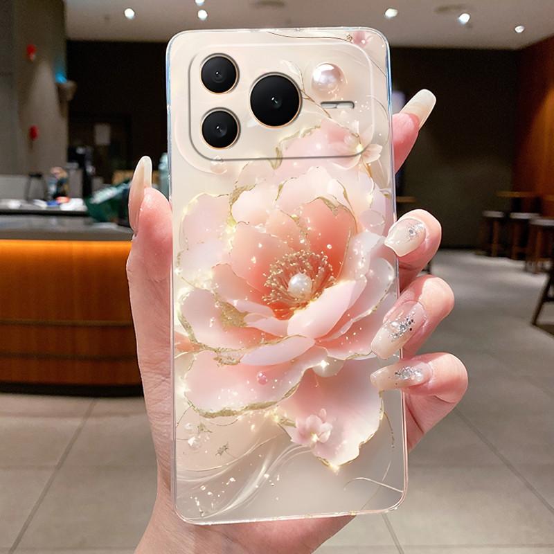 For Honor Power 2 Case Clear Cover Luxury Fashion Butterfly Flower Soft TPU Silicone Casing for Honor Power2 SER-AN00 Phone Case