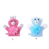 2 Pieces Baby Bath Glove Towel Bathing Comfortable Sponge Showering Gloves Accessory for Household Toilet Shower Room