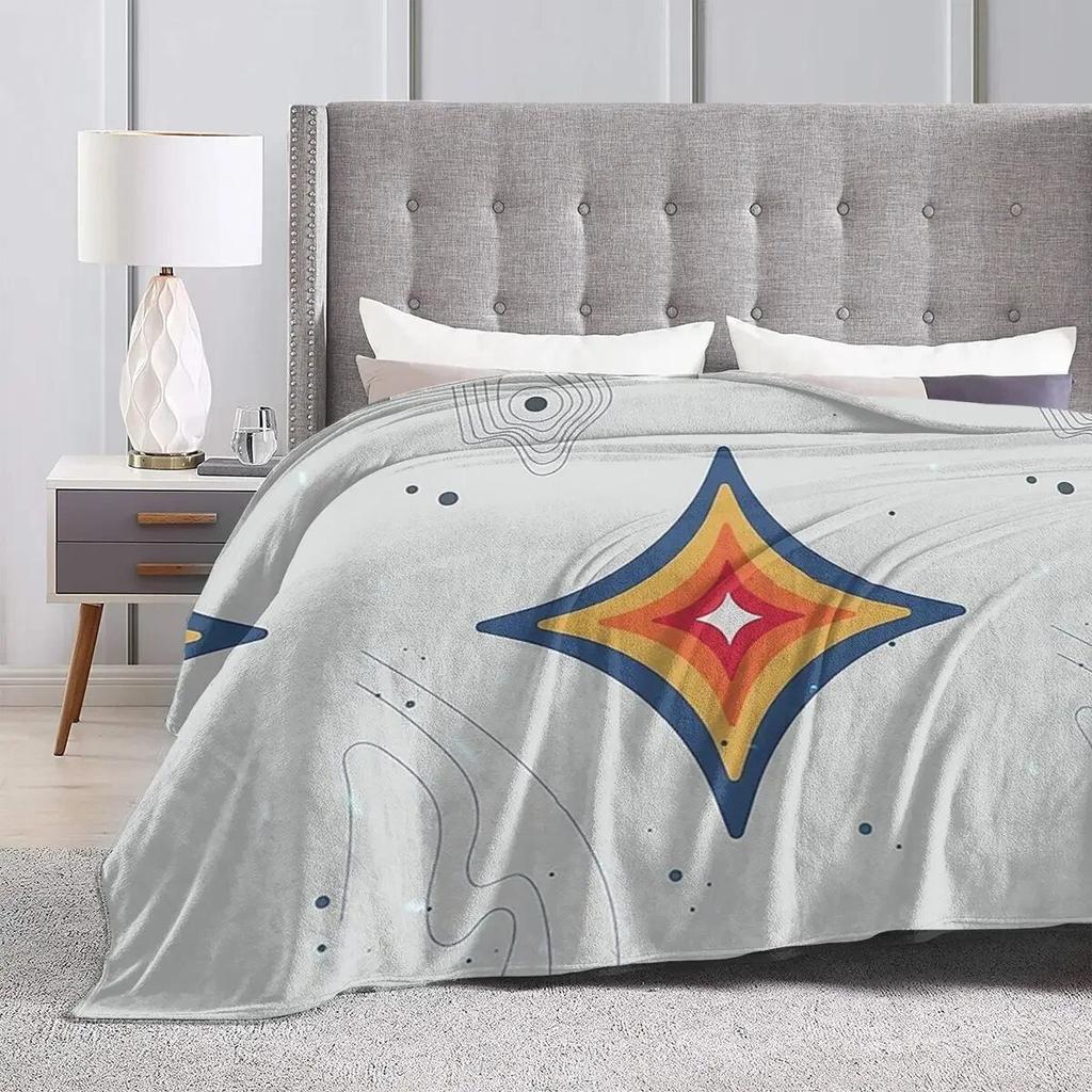 Одеяло для игрового стола Starfield, мягкое теплое фланелевое одеяло, постельное белье для кровати, гостиной, пикника, путешествия, домашний диван