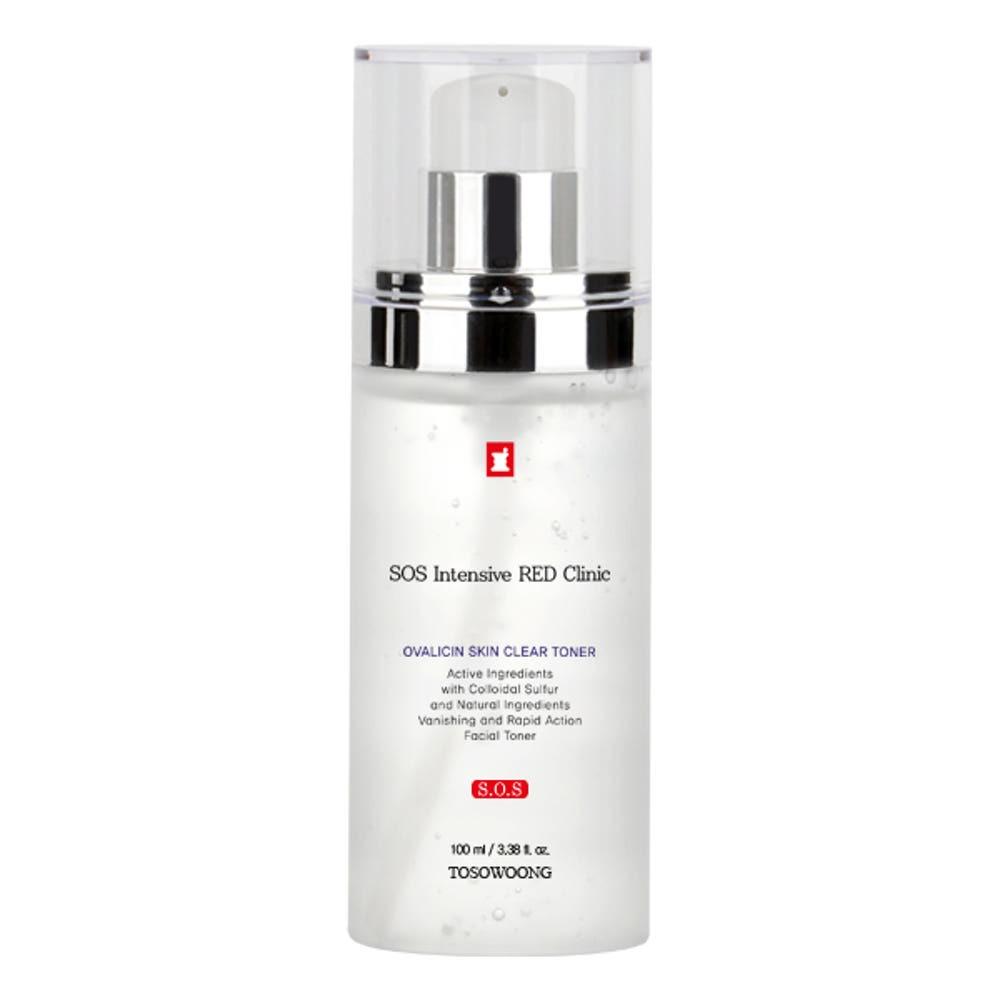 TOSOWOONG Red Clinic Ovalicin Skin Toner Clarifying Calming 100ml
