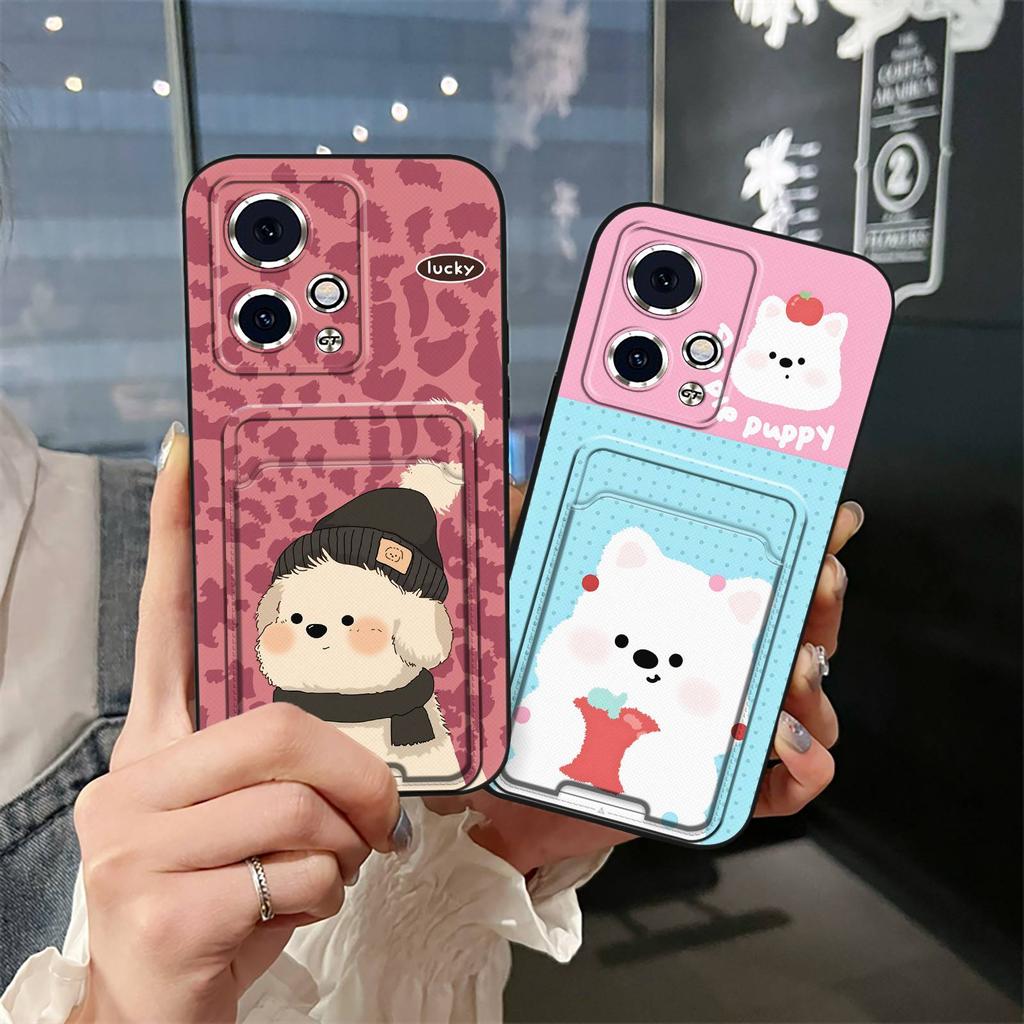 Card slot TPU Phone Case For Honor90 GT Dirt-resistant Silicone Durable Cute Waterproof Cartoon Anti-knock protective
