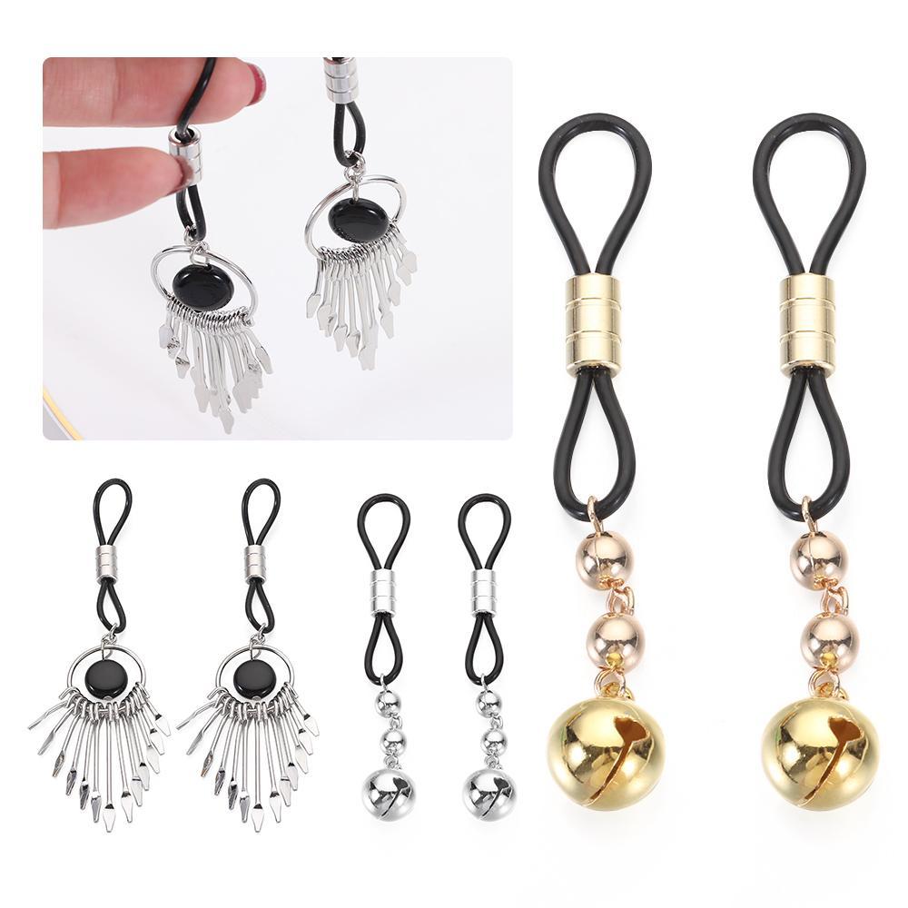 Surgical Steel Faux Nipple Body Jewelry Non Piercing Nipple Rings Fake Nipple Rings Nipple Clamp