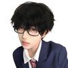 Sofeiyan Small Heat Handsome Full Shota Everyday Wig Net Included Парик, мужской парик, короткий, кроссдрессинг, черный, синий, золотой, натуральный, лицо, устойчивый,