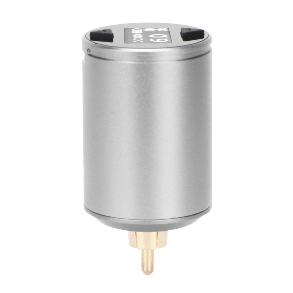 1500 мАч Блок питания для татуировки Беспроводной интерфейс RCA Перезаряжаемый ЖК-экран 4‑12 В Регулируемый тату