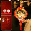 Traditional New Year Portable Lantern Children Handheld Lantern  Spring Festival Supplies