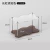 2/3-ярусная акриловая стойка для хранения, органайзер для ванной комнаты, органайзер для макияжа, декоративный поднос, стойка для демонстрации парфюмерии, полка-органайзер для хранения