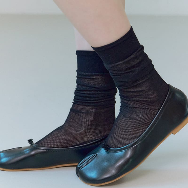 TSH Tabi Сетчатые гольфы до колена 4 цвета