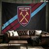 Custom Name West Ham United Printed Tapestry – Wall Hanging for Bedrooms, Dorms, and Home Decor