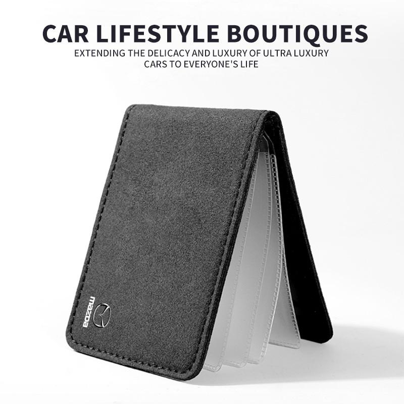 New Car Driver License Cover Leather Car Driving Documents Case Credit Card Holder For Mazda MX-5 Miata