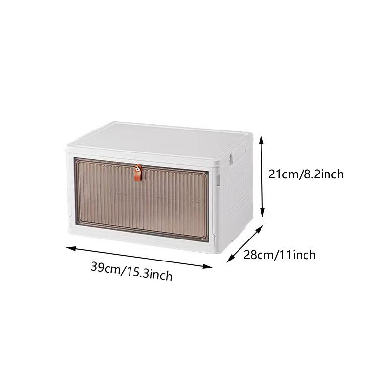 Увеличьте пространство для хранения обуви с помощью этого складного шкафа для обуви, состоящего из 1–2 предметов — прозрачного, пыленепроницаемого и большой вместимости!