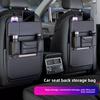 Organizador de asiento trasero de coche con mesa plegable, soporte de almacenamiento para vehículo