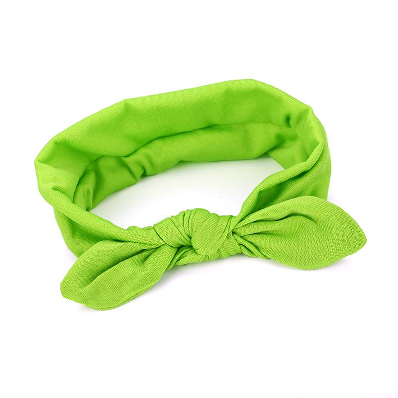 Европейский и американский бантовый ободок из ткани с кроличьими ушками