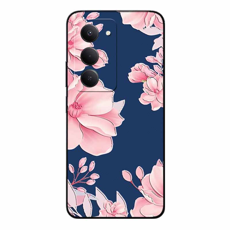 3D Чехлы с тиснением для Redmi 15 5G 4G Рельефное тиснение Мягкий силиконовый задний чехол для Xiaomi Redmi15 Цветочный рельеф Funda Redmi 15 4G 5G