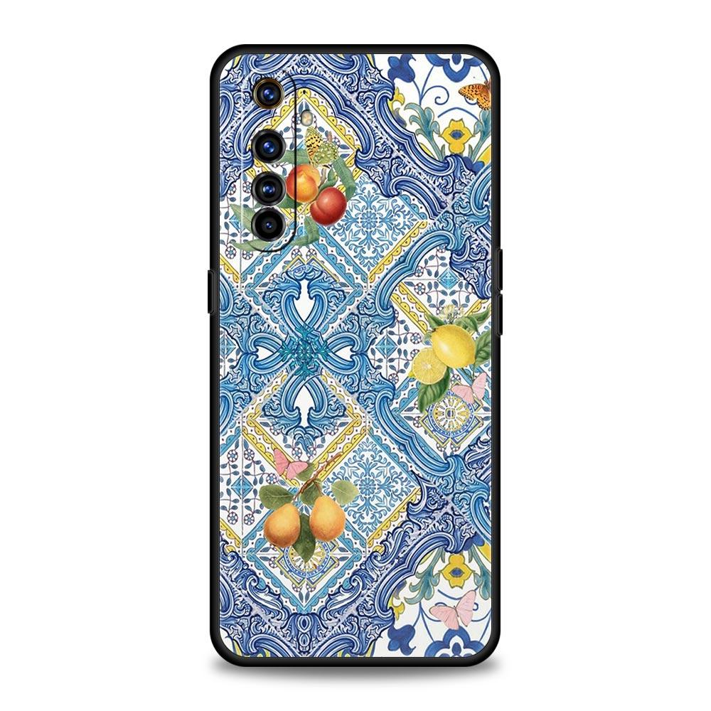 Средиземноморский лимон для Realme 11 10 9 8 5G 7 6 GT2 Pro Plus C21 C11 C25 C35 силиконовый чехол для Realme GT Neo 2 3 3T чехол для телефона