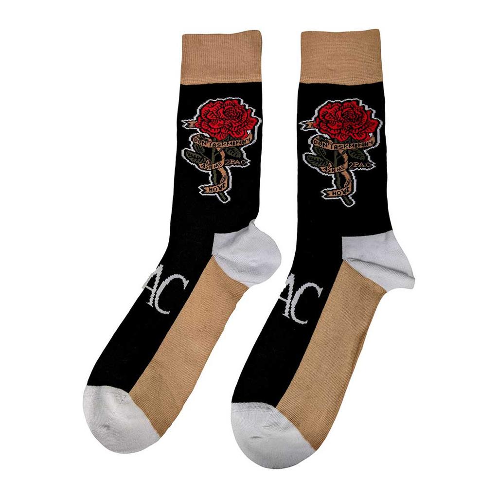 Tupac Shakur Unisex Adult Thug Life Socks