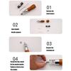 Leather Sewing Awls Tool Quick Stitcher Tool Including Needle Tip, Sewing Thread & Screwdriver, for Leather Working