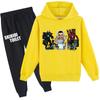 Kids 3D Hoodie Set Skibidi Toilet Pullover Tracksuit Speakerman Children Sweater+ Pants