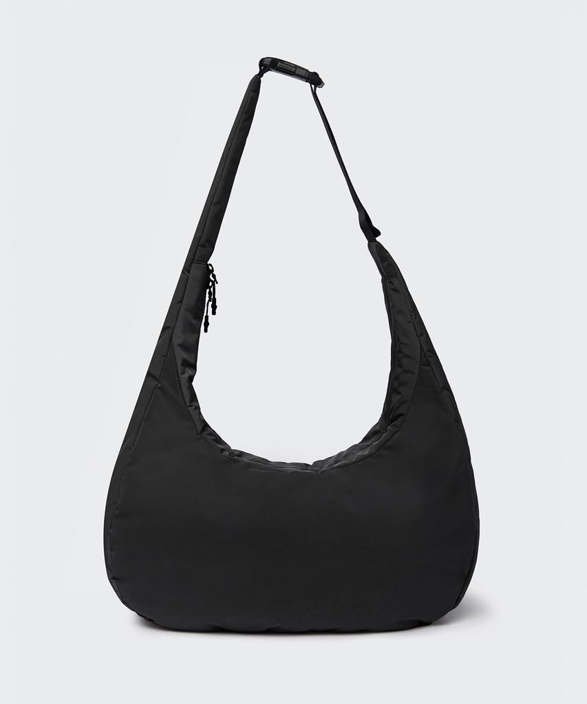 Musinsa Standard Soft Shell Hobo Crossbody Bag [Black]