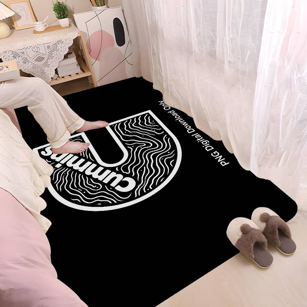CUMMINS CAR Room Mats Cheaper Anti-slip Modern Living Room Balcony Printed Welcome Rug
