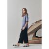 Bluetail Violet Unbalanced Short Sleeve Sweatshirt Azb2ts01vi