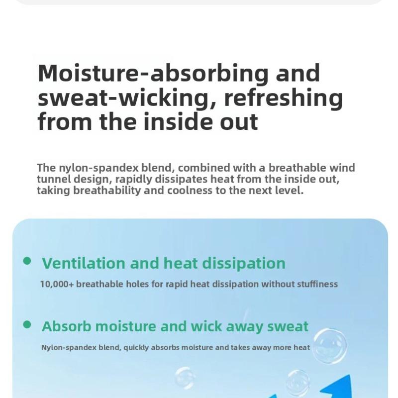 Sports Anti-Sweat Wristband for Running - Cold-Feeling Wrist Support - Fitness Equipment for Both Men and Women - Breathable and Portable