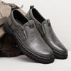 Кожаные мокасины slip on модные мужские повседневные туфли мокасины мужские туфли на плоской подошве модные мужские туфли-лодочки мужские туфли для вождения Hombre