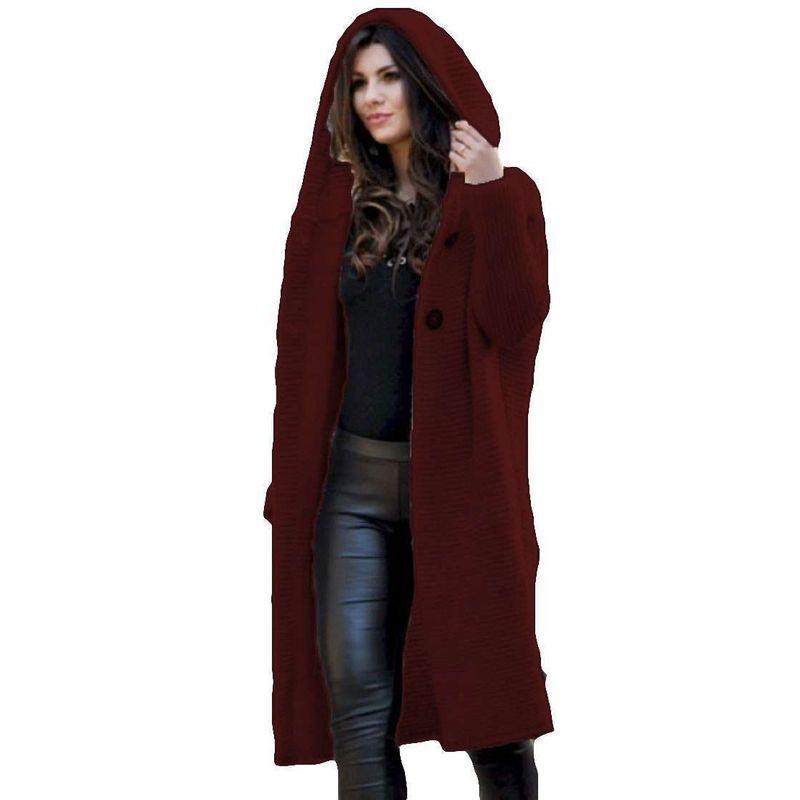 2024 Sweater New Cardigan Hooded Jacket Cardigan Hooded Coat