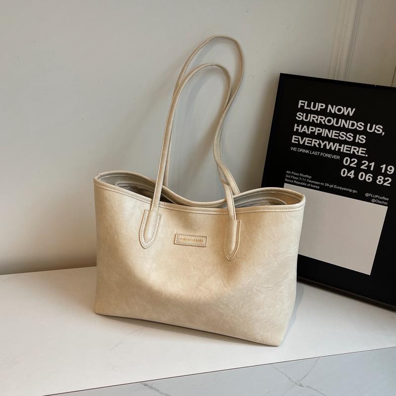 Large Capacity Bag, Women'S Bag, High-End Class Commuter Bag, Shoulder Tote Bag