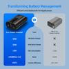 1500W solar inverter with LCD display,DC 12V to AC 110V  USB Type-C portable power bank, car converter Vehicle-mounted inverter
