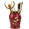 Premium Copper Tea Ceremony Tools Set Six Gentlemen Gongfu Tray Accessories Modern Chinese Style