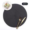 38cm European Style Round Woven Mats & Pads, Heat-Resistant and Non-Slip Place Mats for Dining Table, Ideal for Outdoor Picnic