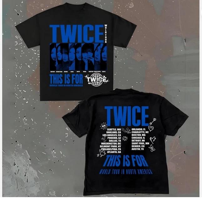 Twice This is for World Tour Part 2 Four Twice Ready to Be Tour Mens Kids T Shirt